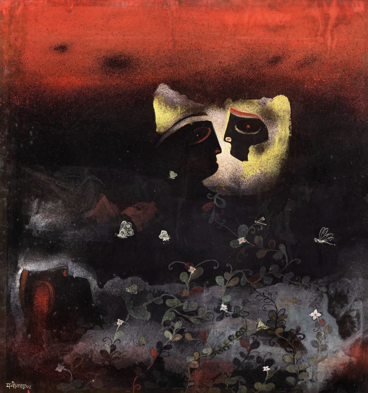 Manoj Dutta, Moon, 1973