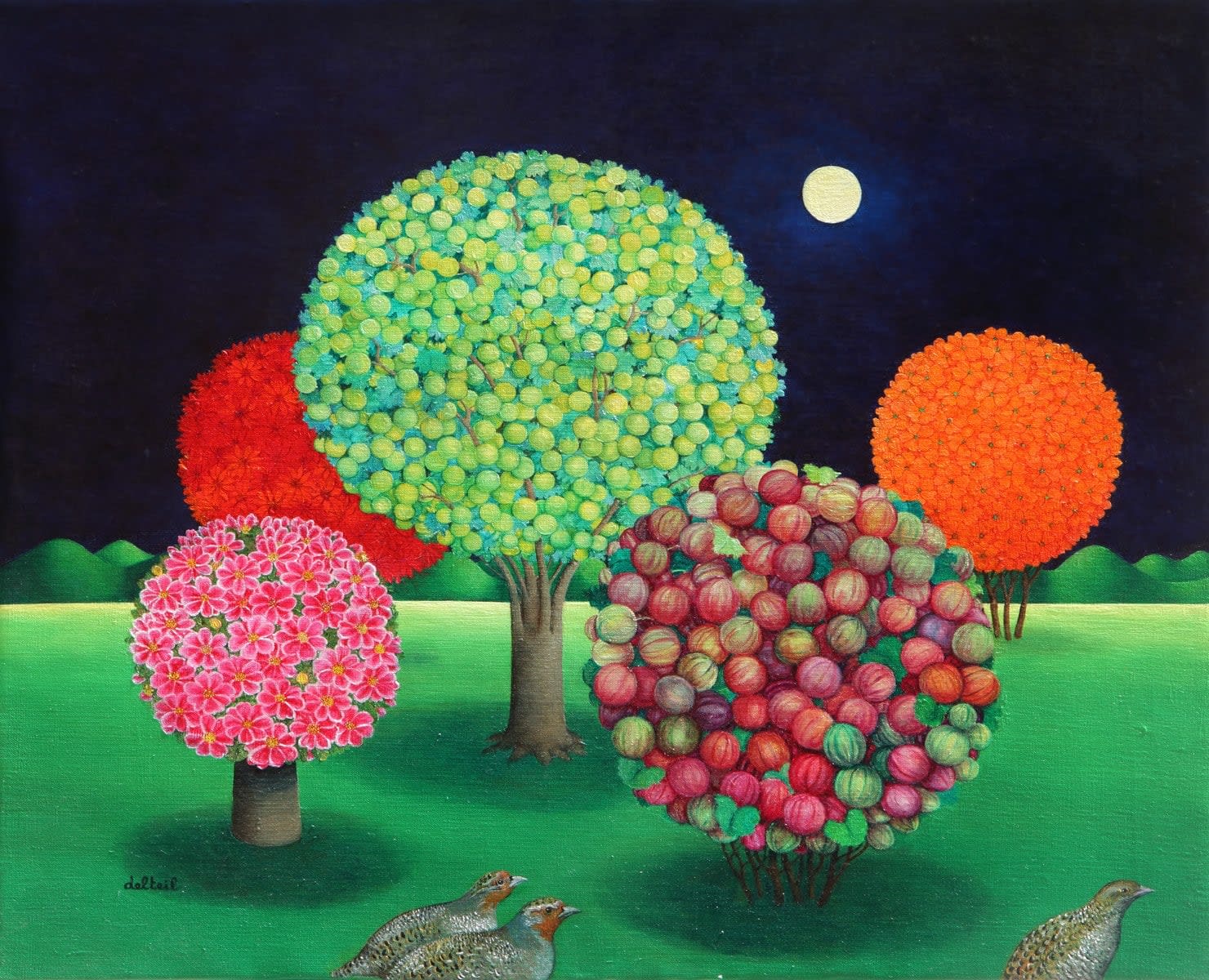 Maite Delteil, The Secret Night, 2015