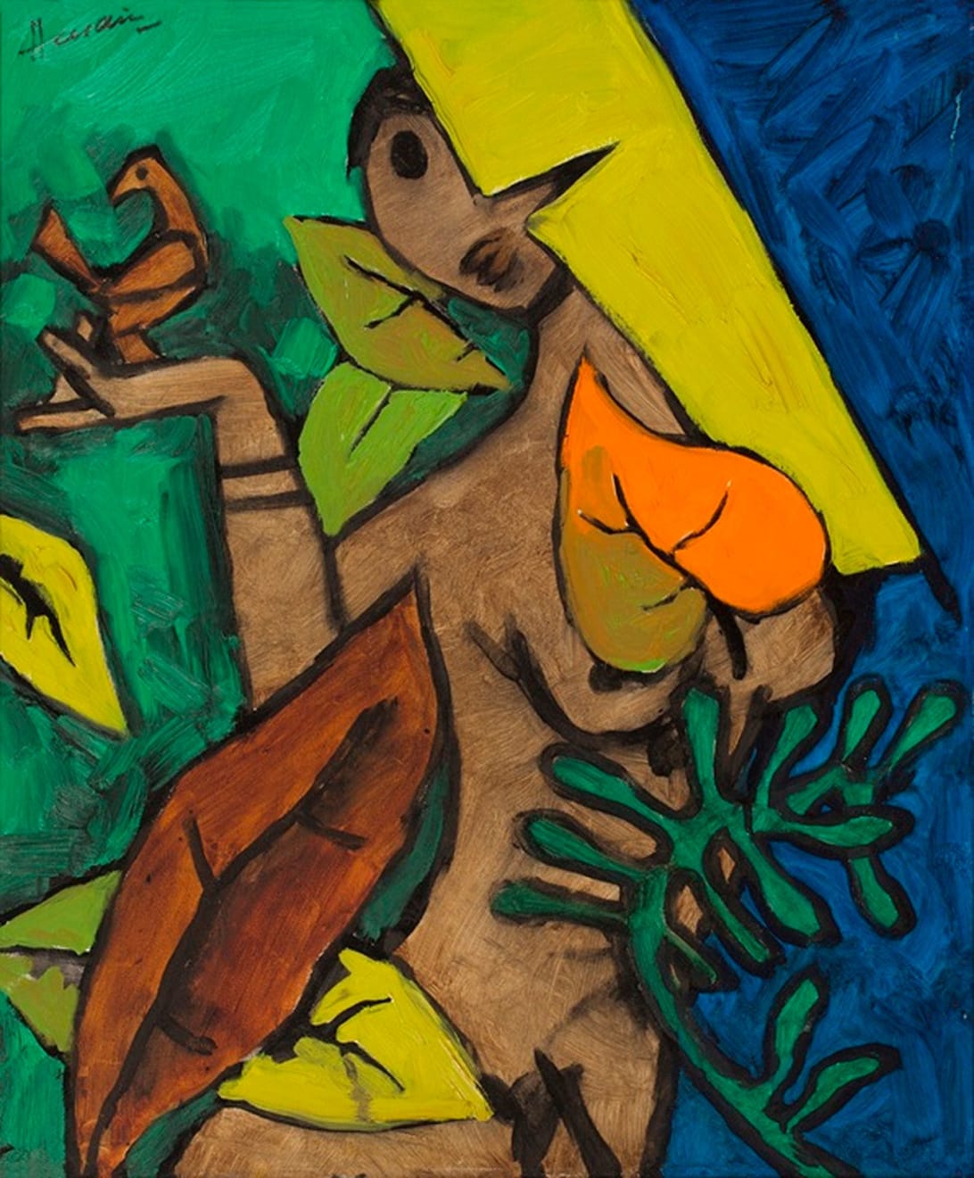 M F Husain, Untitled, 2003