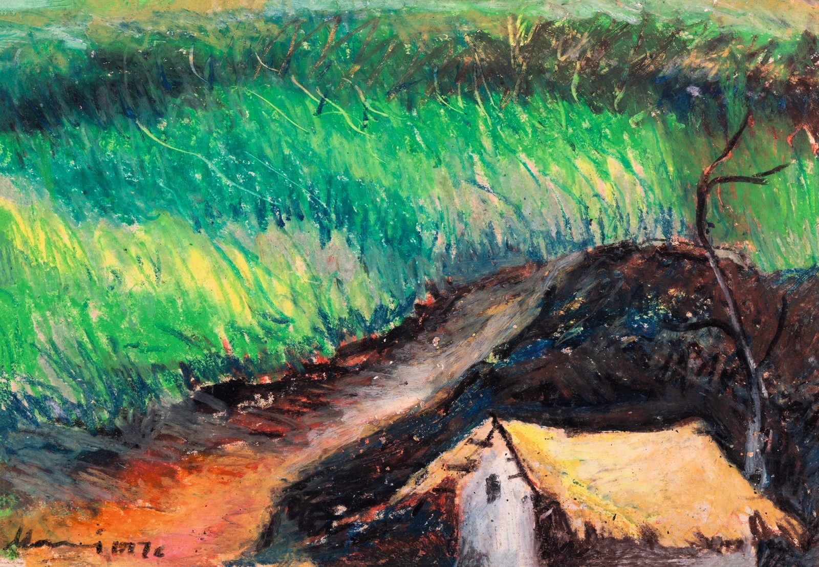 Manoj Dutta, Land Scape , 1976