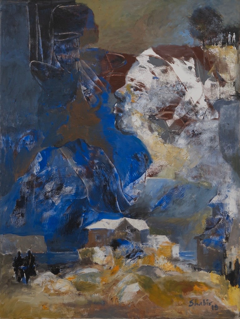 Shabir Hussain Santosh, Untitled, 2019