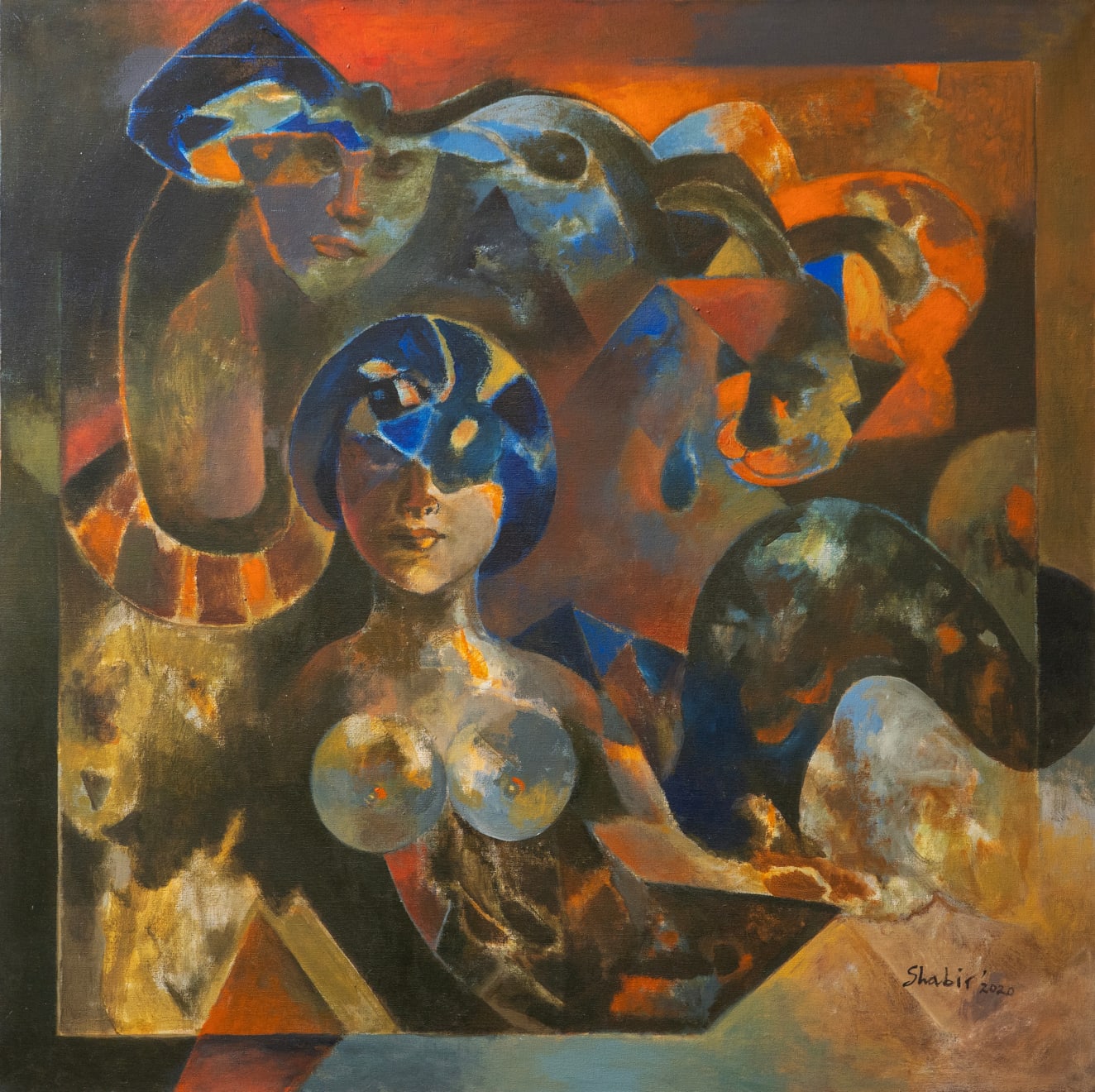 Shabir Hussain Santosh, Untitled, 2020