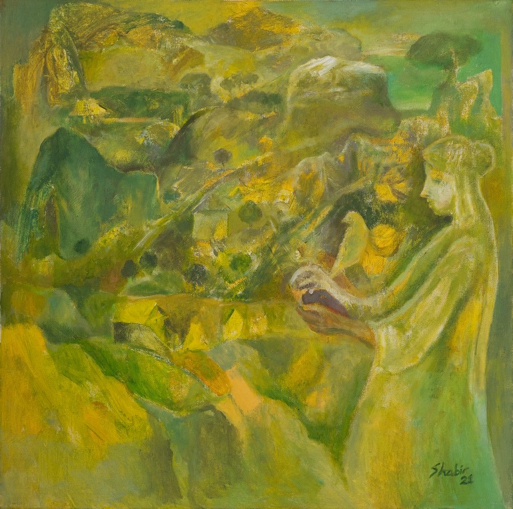 Shabir Hussain Santosh, Untitled, 2021