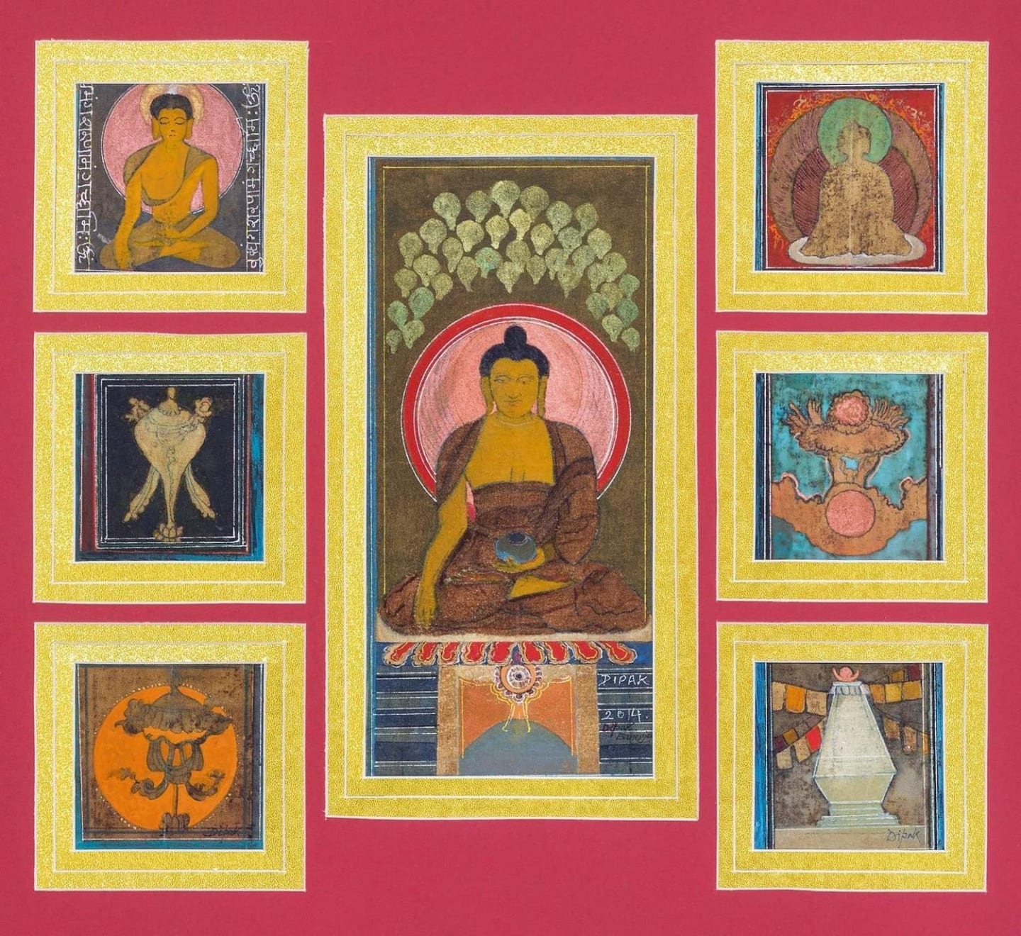Dipak Banerjee, Gautam Buddha, 2014