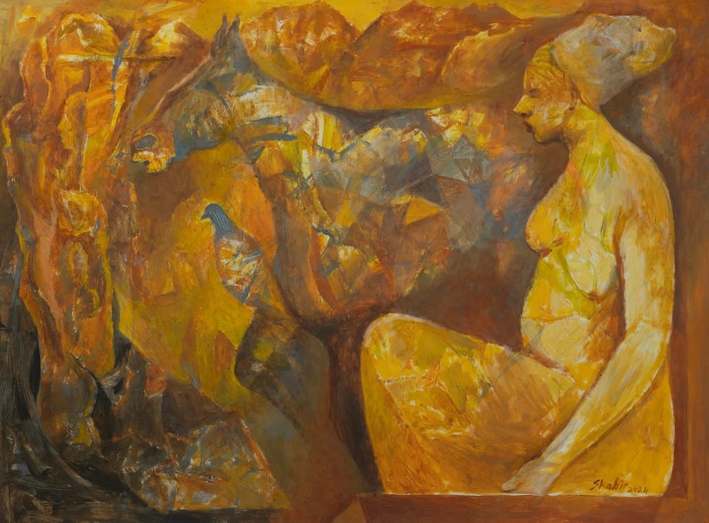 Shabir Hussain Santosh, Untitled, 2024