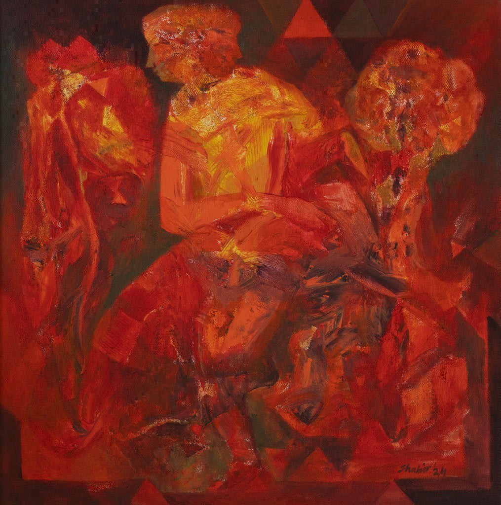 Shabir Hussain Santosh, Untitled, 2024