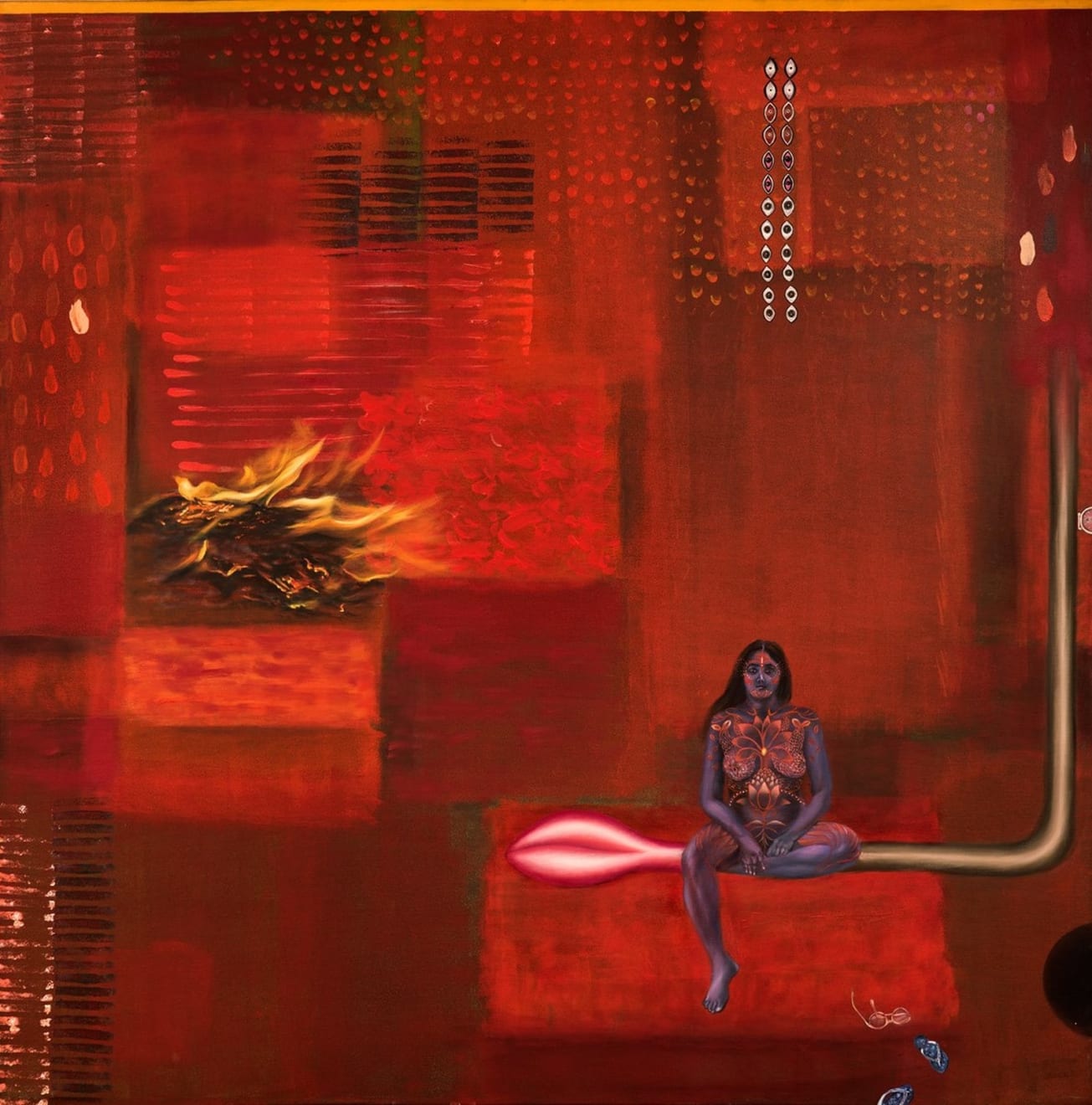 Vasundhara Tewari Broota, The flame within, 2011
