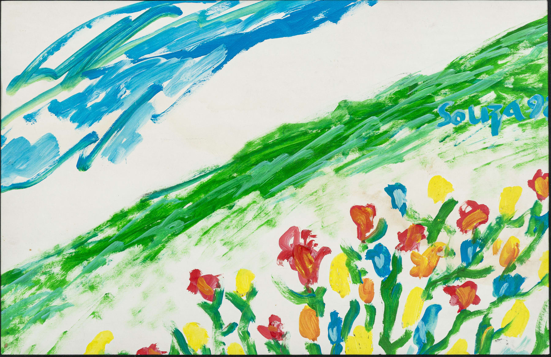 FN Souza, Untitled, 1992