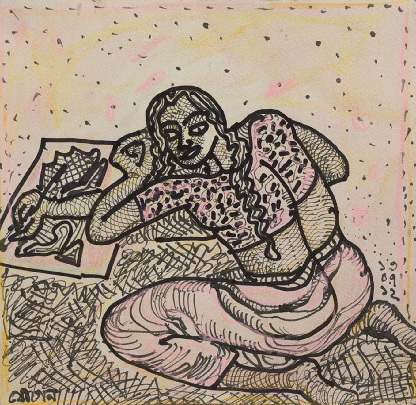 Jogen Chowdhury, Girl, 2012
