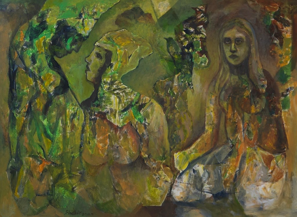 Shabir Hussain Santosh, Untitled, 2025