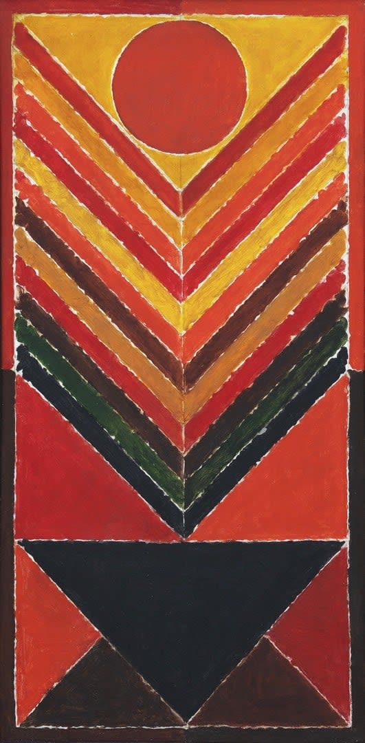 S H Raza, Tree, 1992