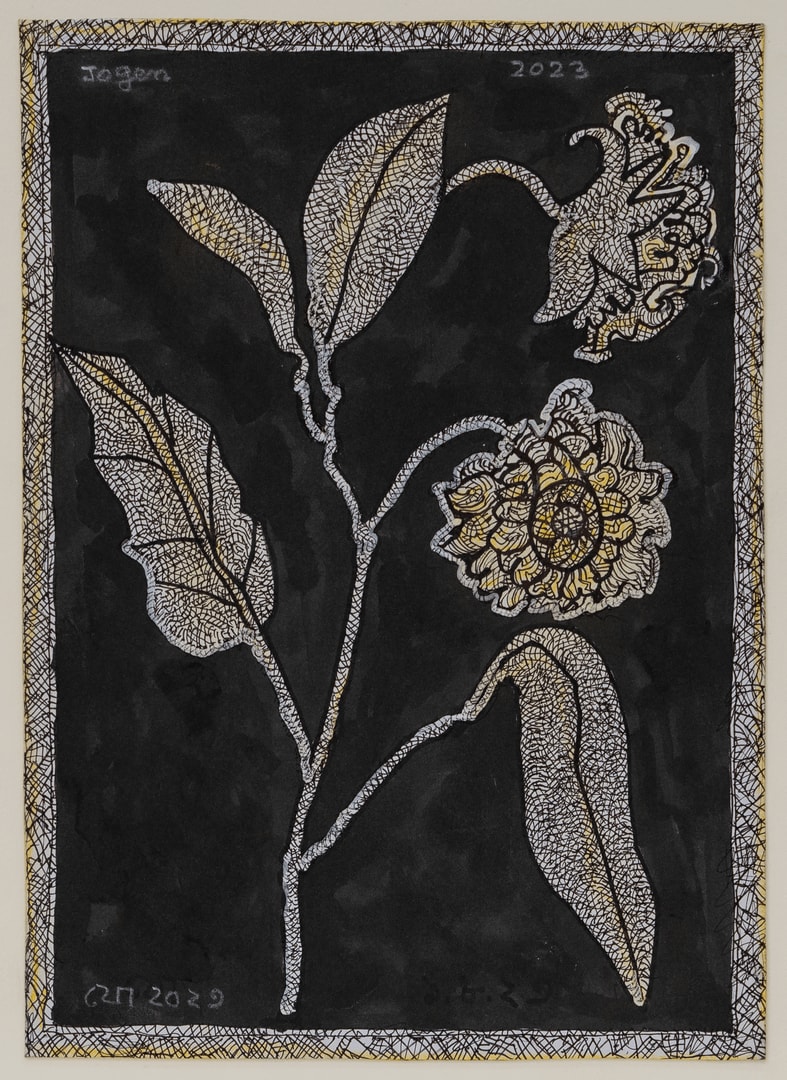 Jogen Chowdhury, Flower, 2023