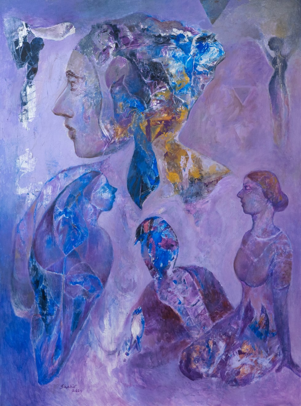 Shabir Hussain Santosh, Untitled, 2024