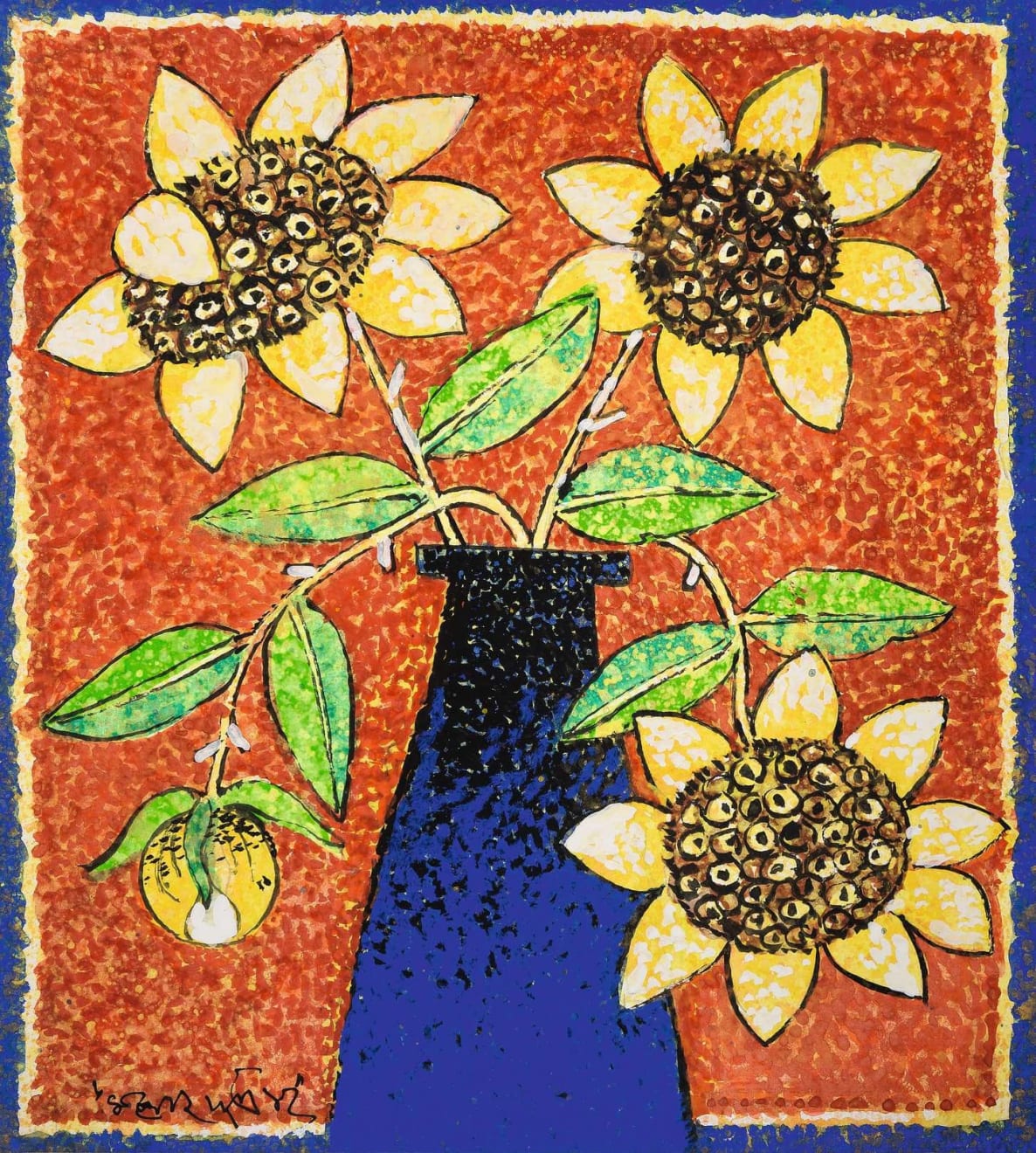 Manoj Dutta, Flower 3, 2015