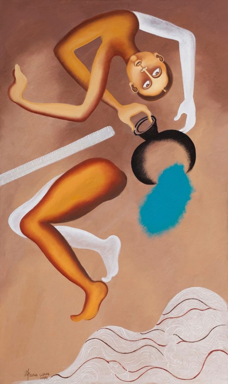 Arpana Caur, Love Beyond Measure, 2014