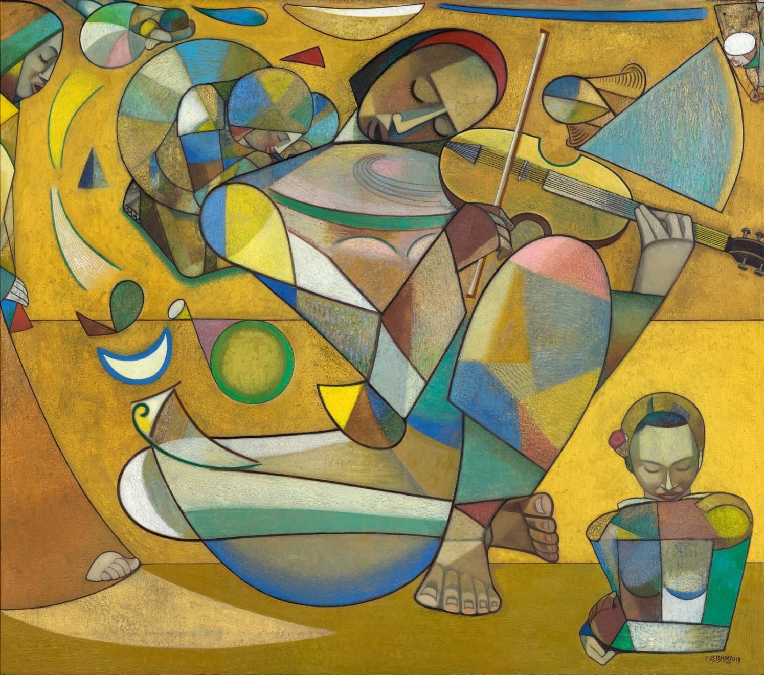 Neeraj Goswami, The Violin Player, 2018