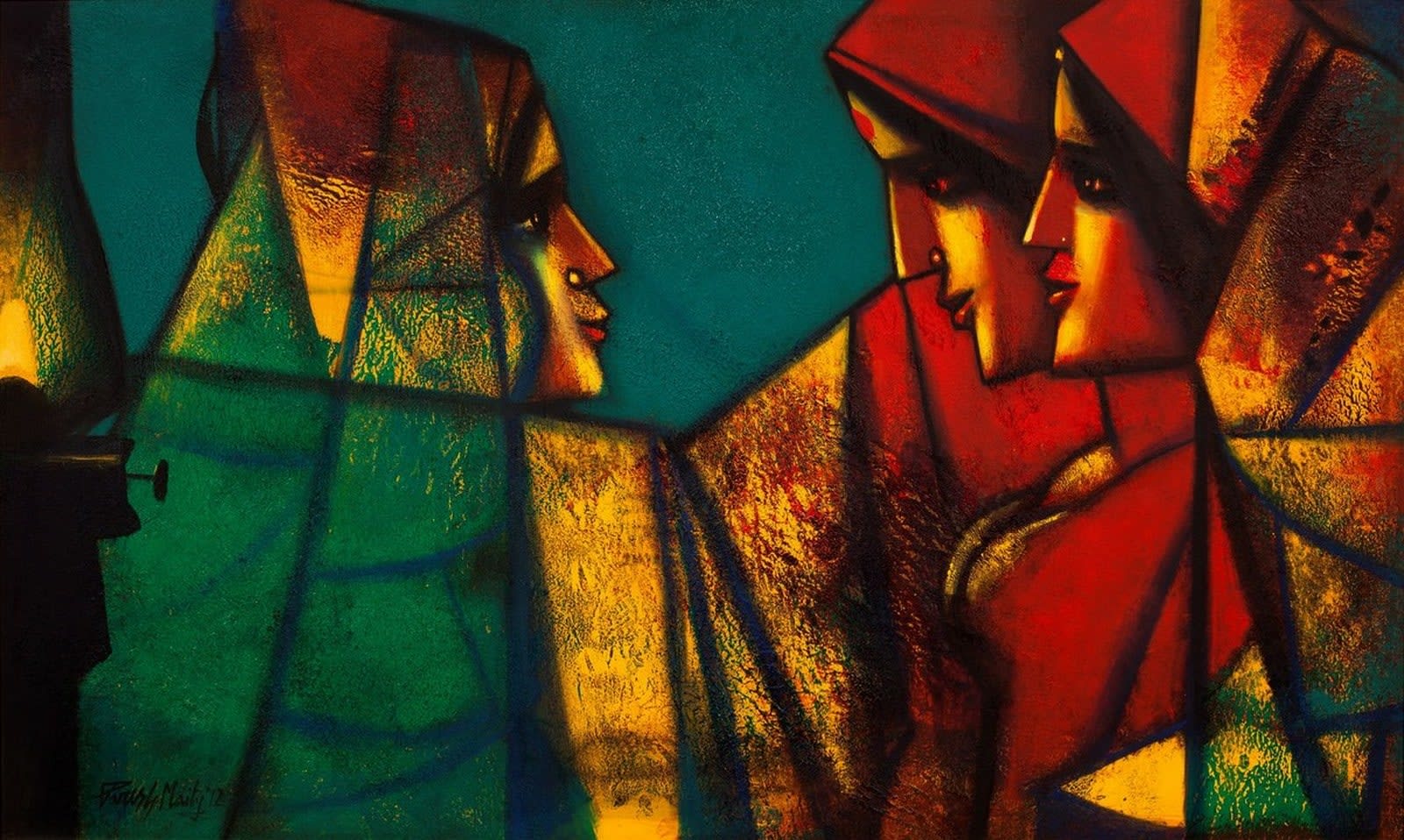 Paresh Maity, Family Discussion, 2012
