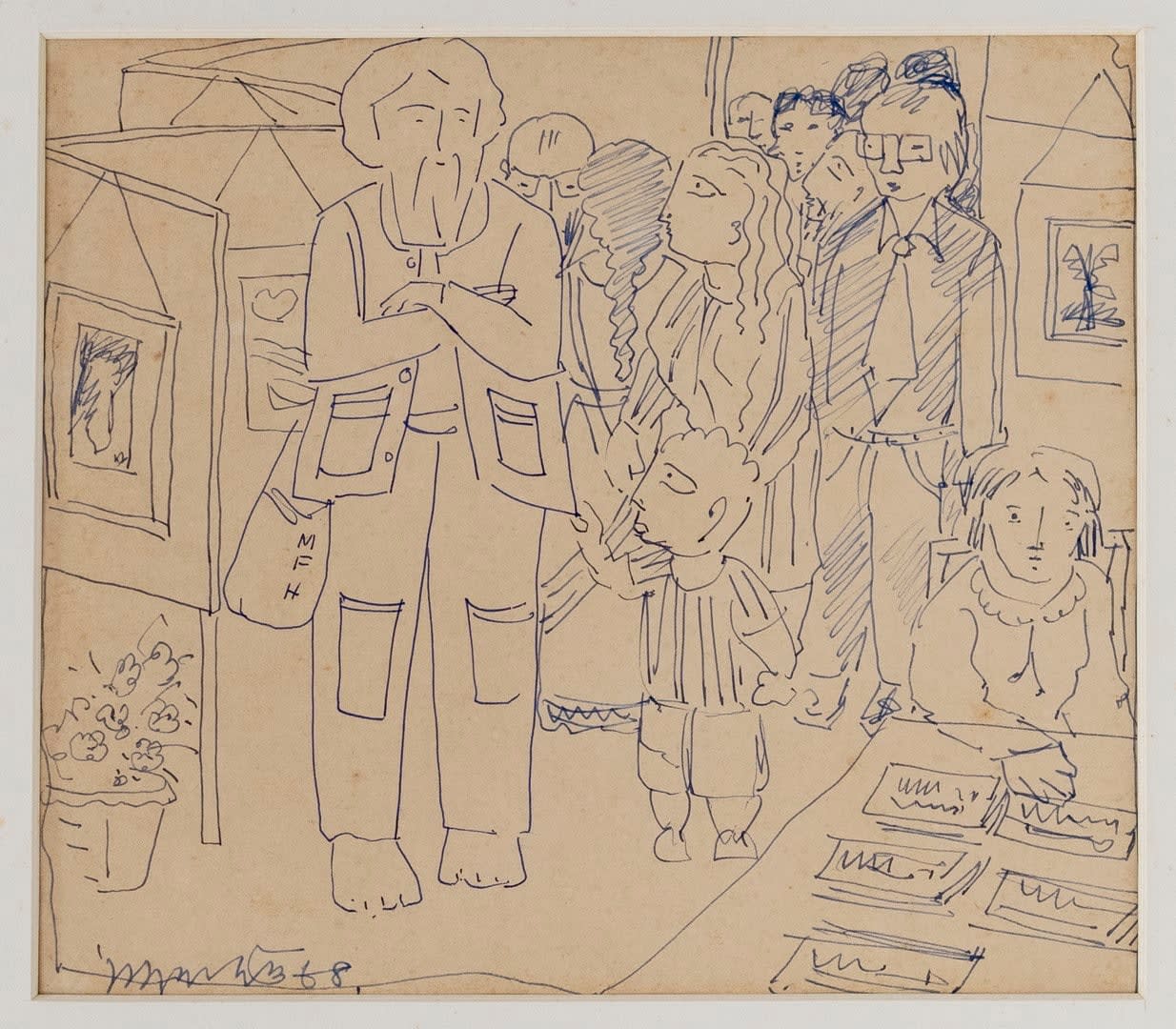 Manoj Dutta, Untitled, 1984