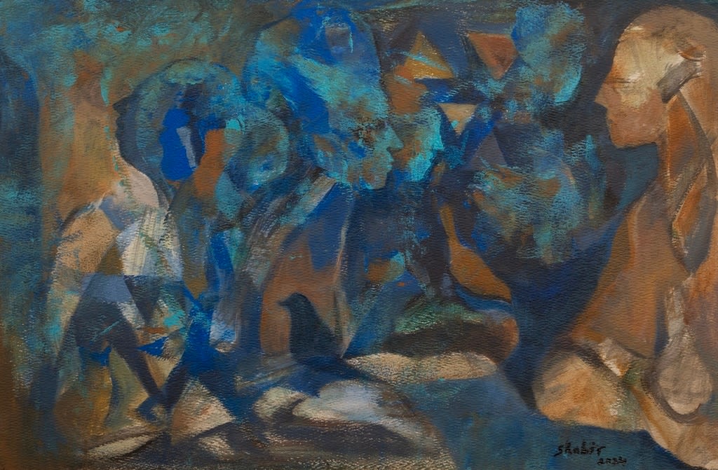 Shabir Hussain Santosh, Untitled, 2024