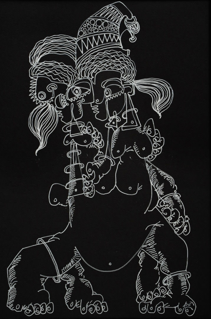 Nandan Purkayastha, Untitled - XXIII (Monochromes), 2023