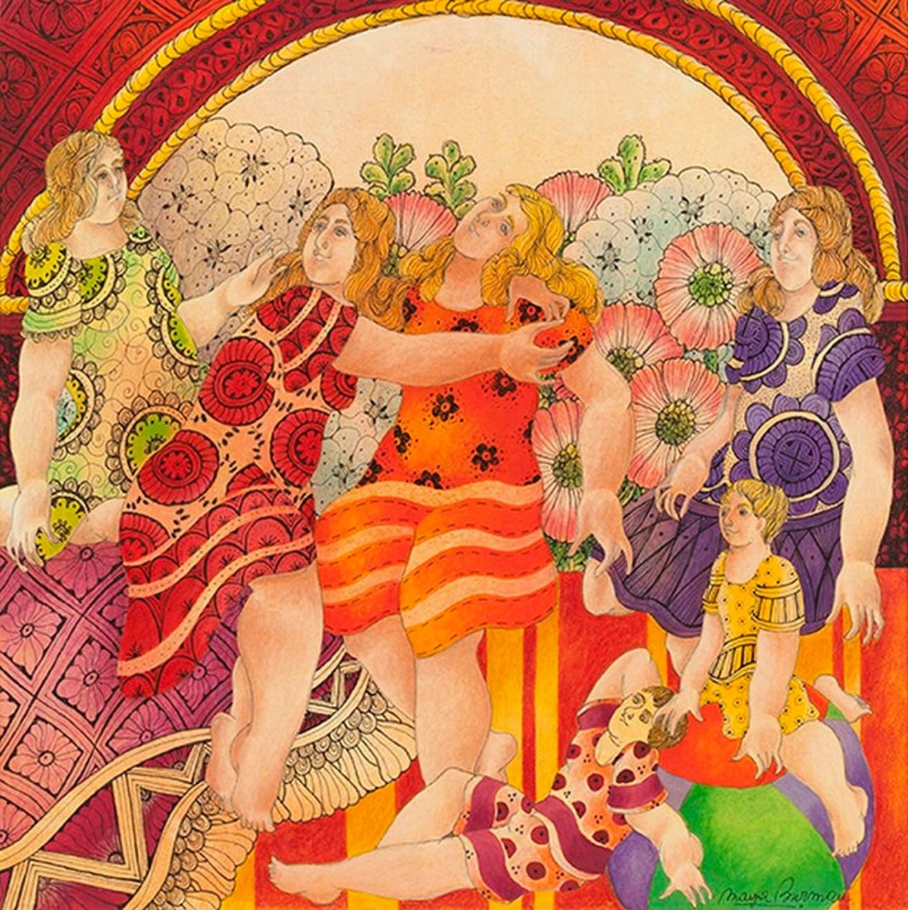 Maya Burman, Evening Sonata 2