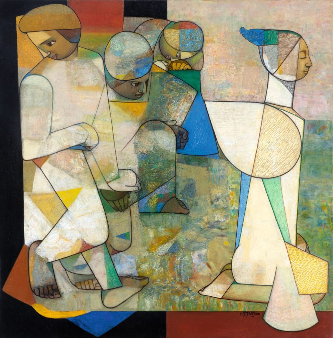 Neeraj Goswami, Moment of Awakening, 2018