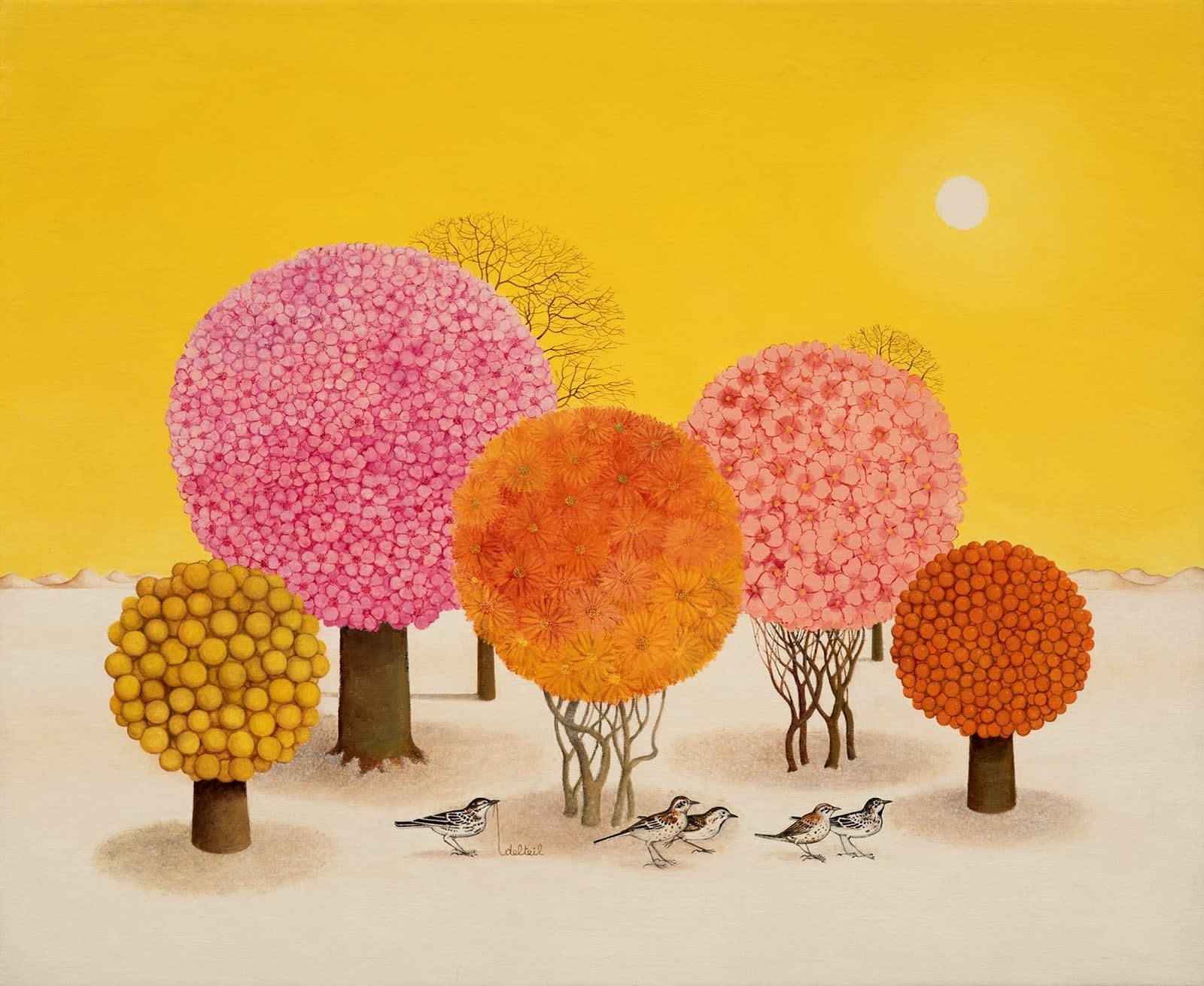 Maite Delteil, The Golden Autumn, 2014-15