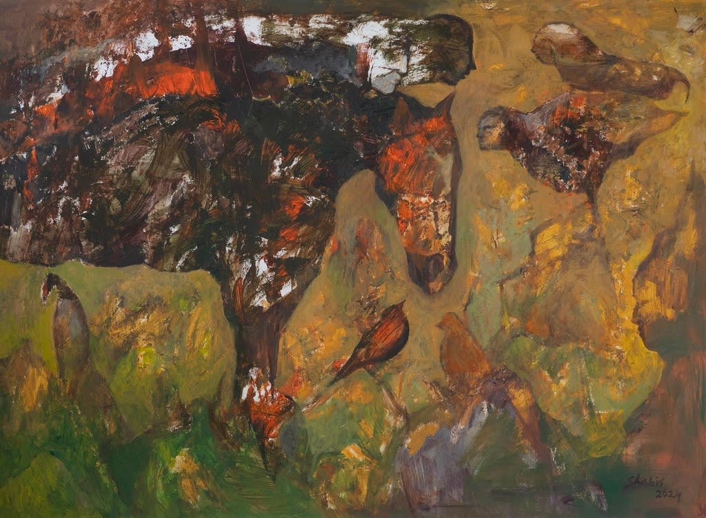 Shabir Hussain Santosh, Untitled, 2024