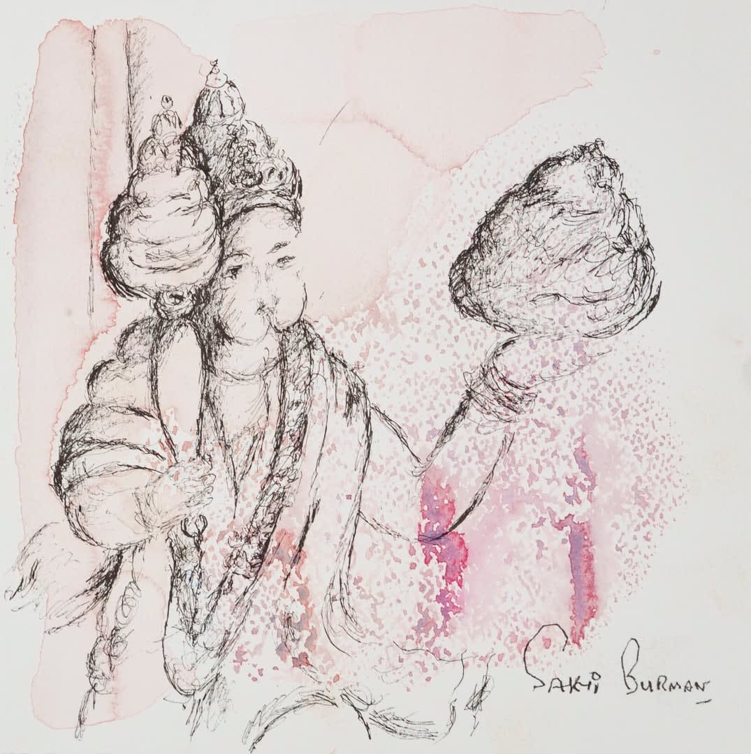 Sakti Burman, Untitled, 2023