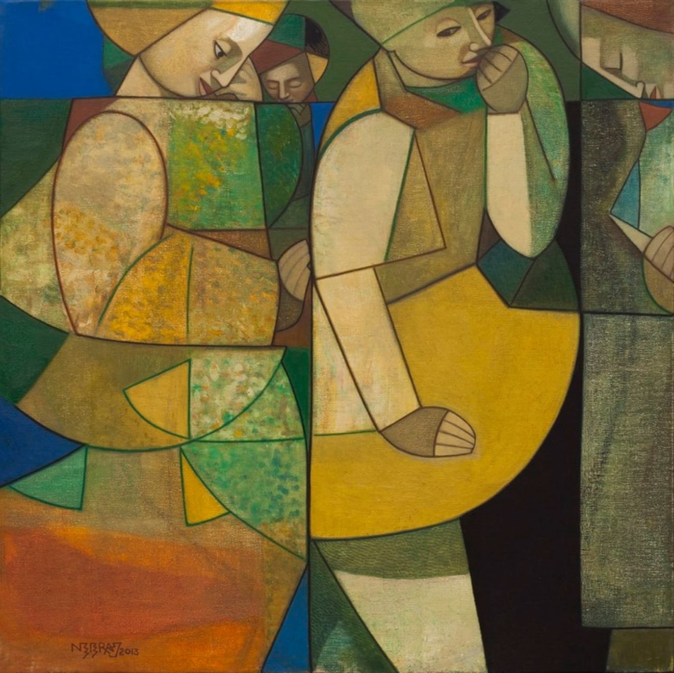 Neeraj Goswami, Young Couple, 2013