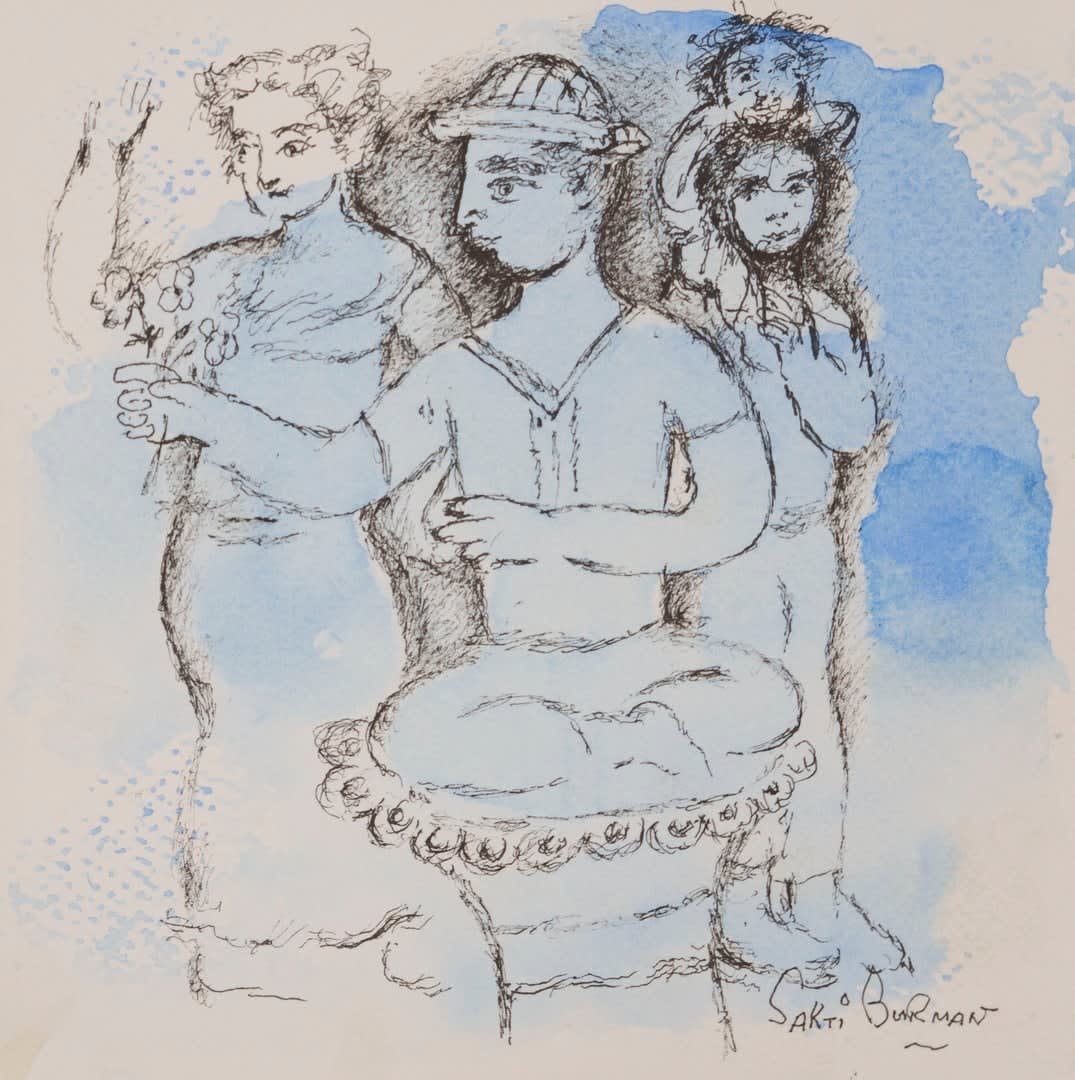 Sakti Burman, Untitled, 2023