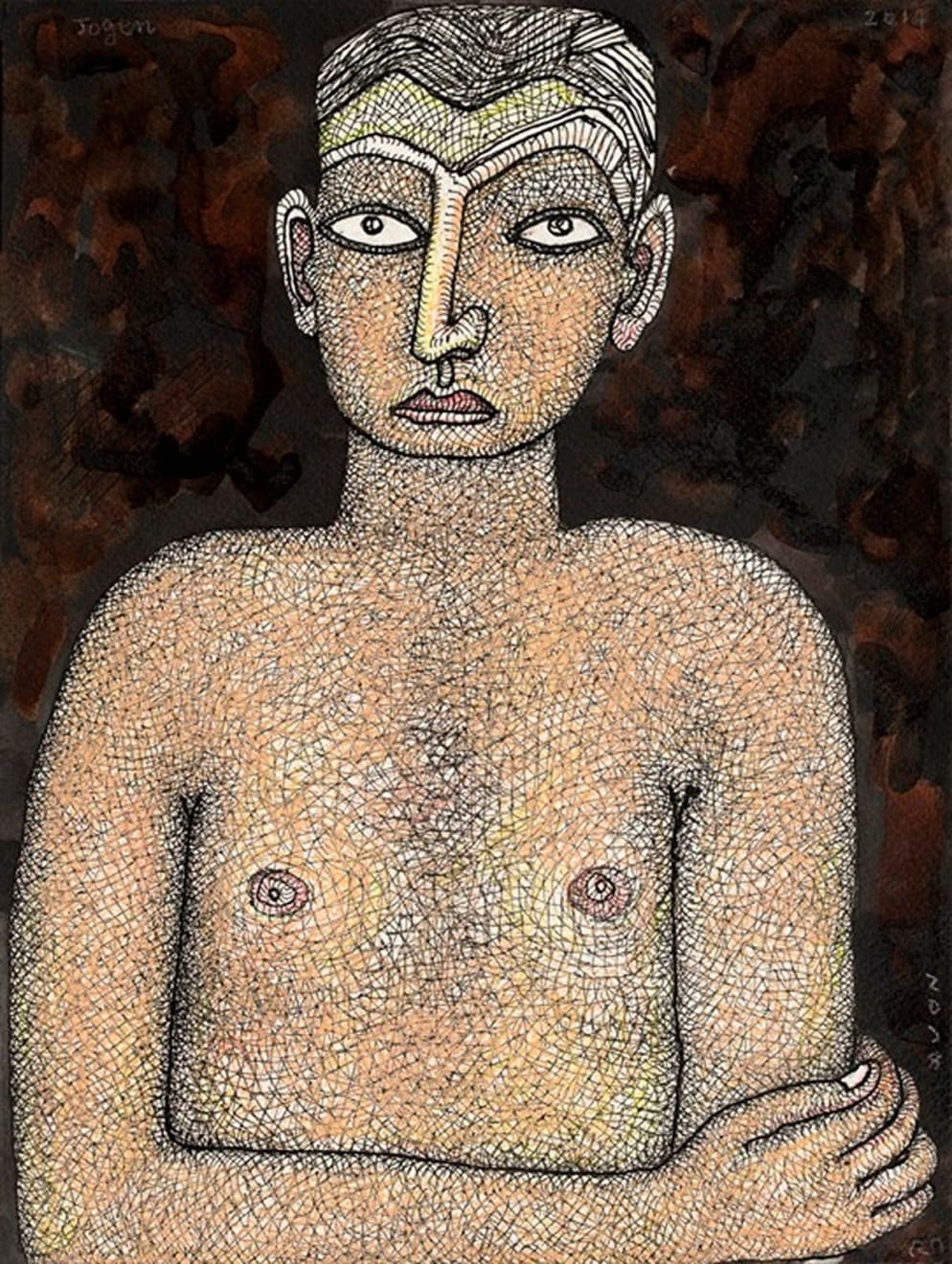 Jogen Chowdhury, Young Boy, 2014