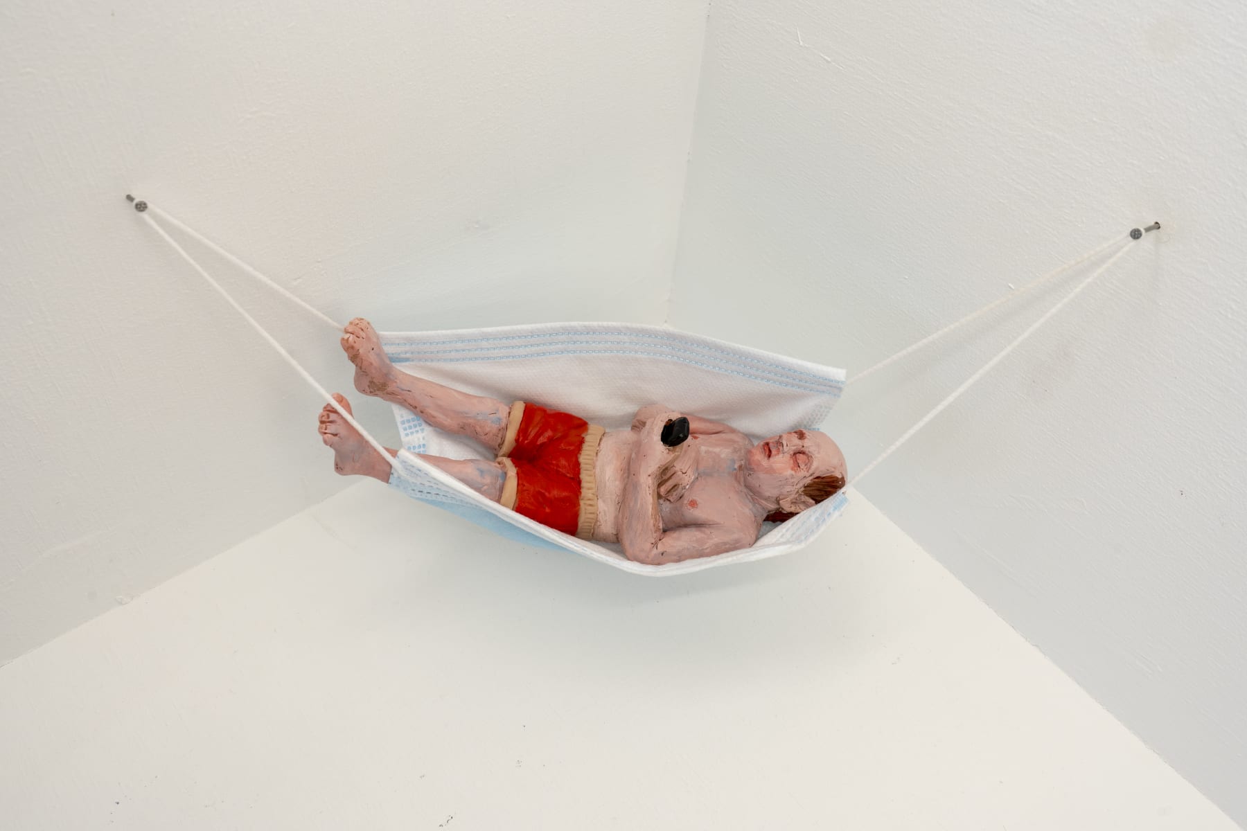 Isaac Cordal, Epicurean I-VII , 2020