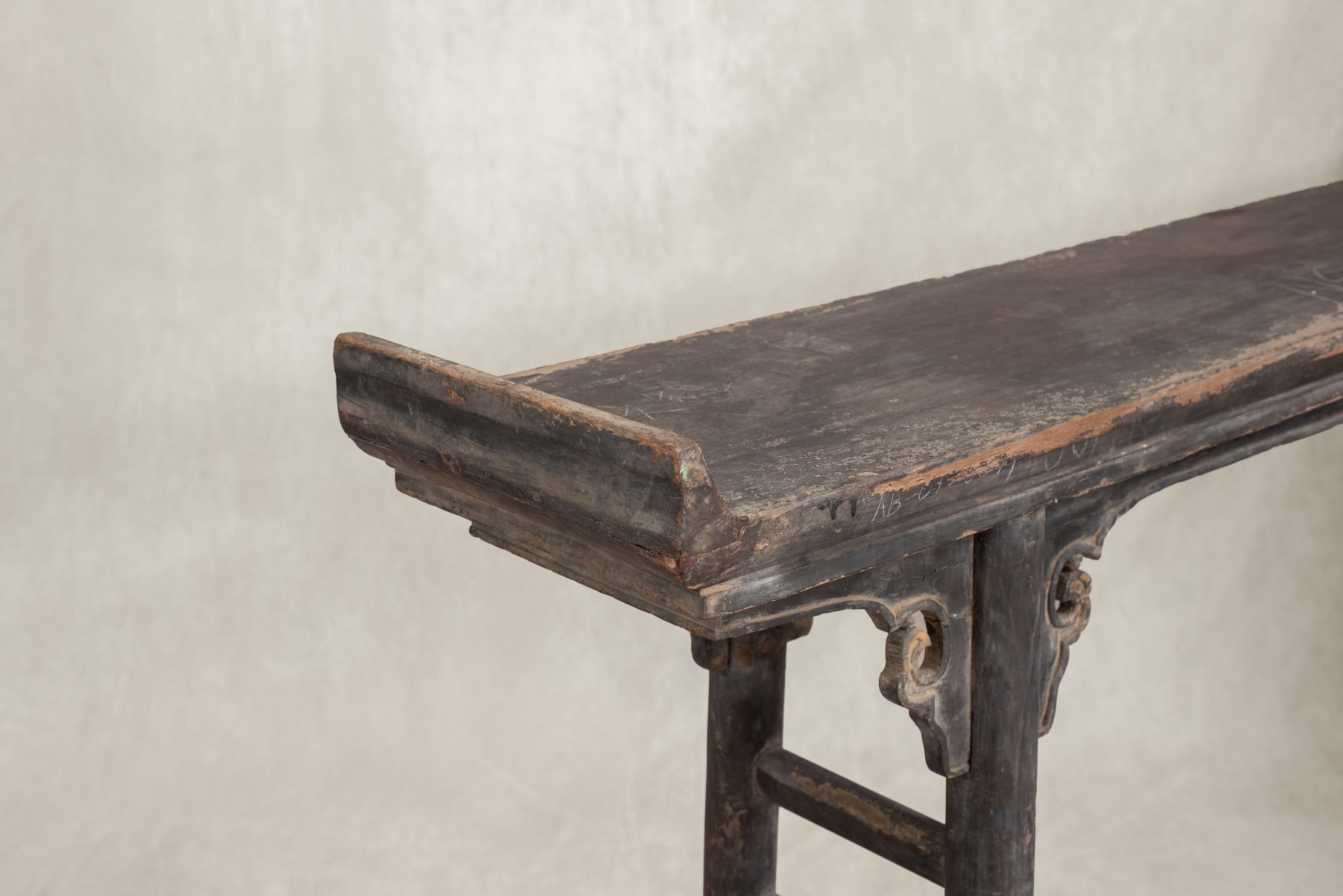 Chinese Antique, Altar Table - Solid Plank Top, Hubei Province, Early 19th Century