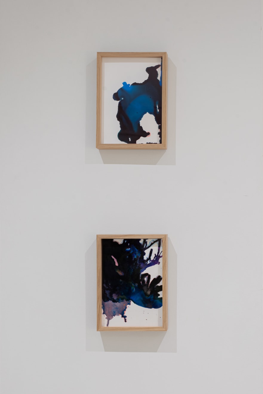 Sophie Hing Yee Cheung, CMYK Painting: Embodies the Cross-section of Crystal, 2024