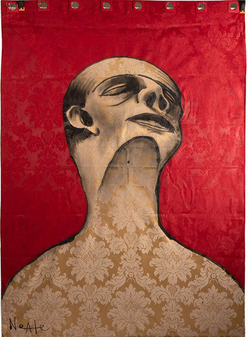 Adam Neate, Red Portrait 2 , 2020