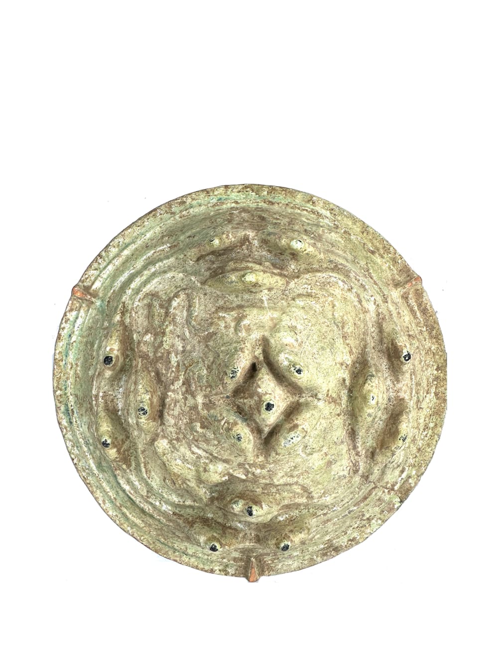 Chinese Antique, Green Glazed Hill Censor With Cover, Han Dynasty 206 BC - 220 AD