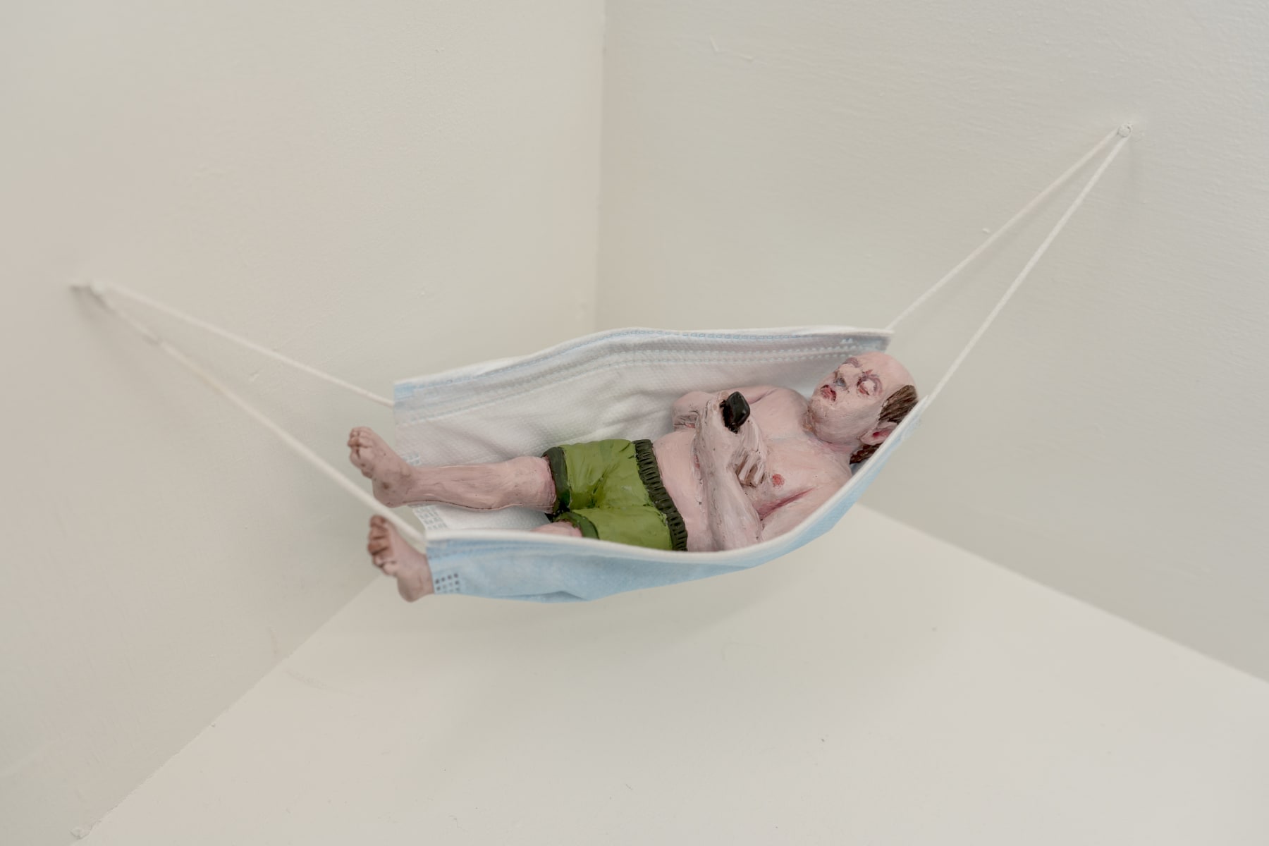 Isaac Cordal, Epicurean I-VII , 2020