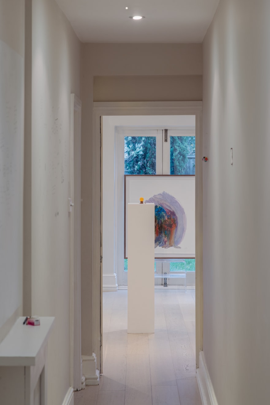 Sophie Hing Yee Cheung, CMYK Painting: Human Bodies Reflected in Tube Windows, 2024