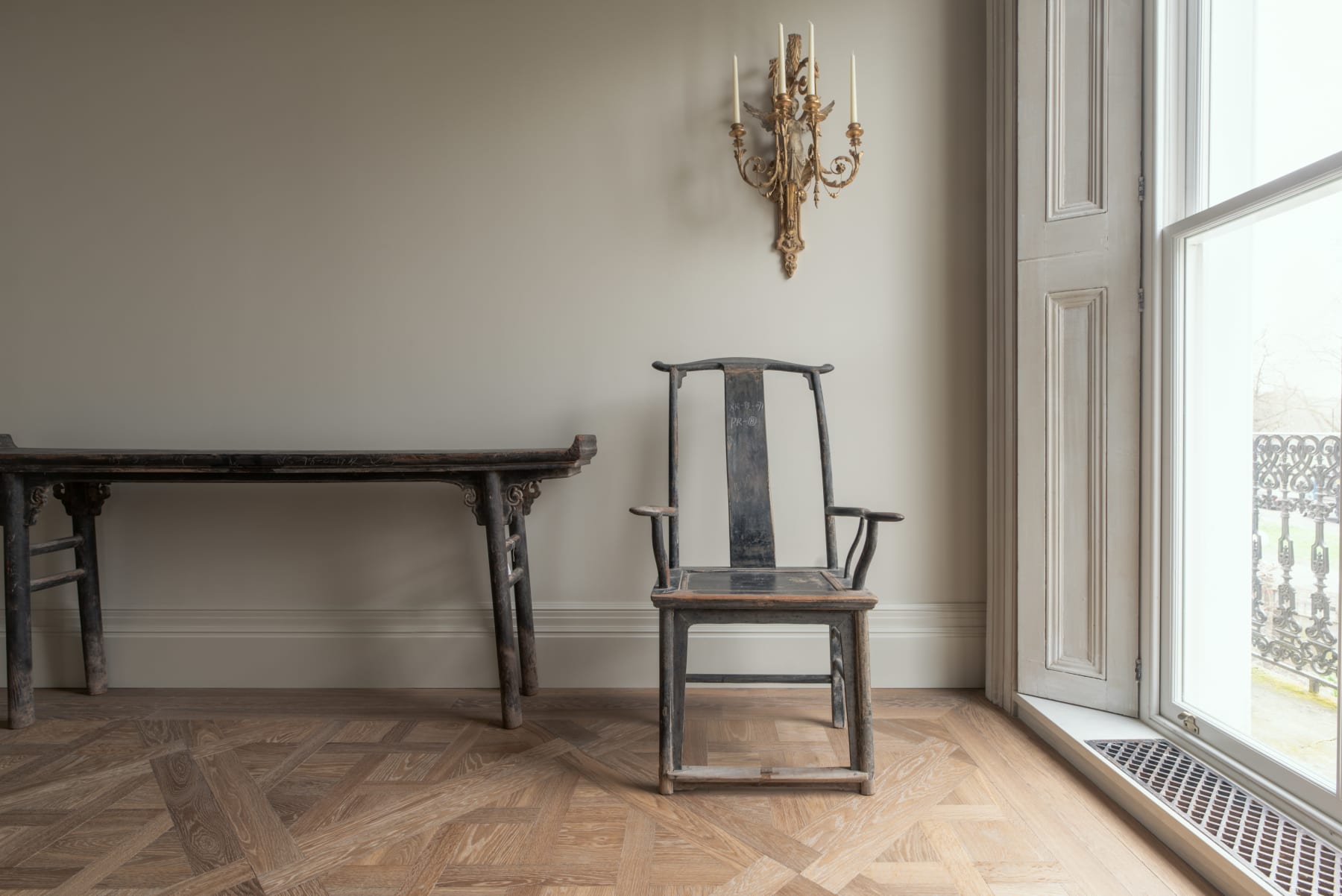 Chinese Antique, Altar Table - Solid Plank Top, Hubei Province, Early 19th Century