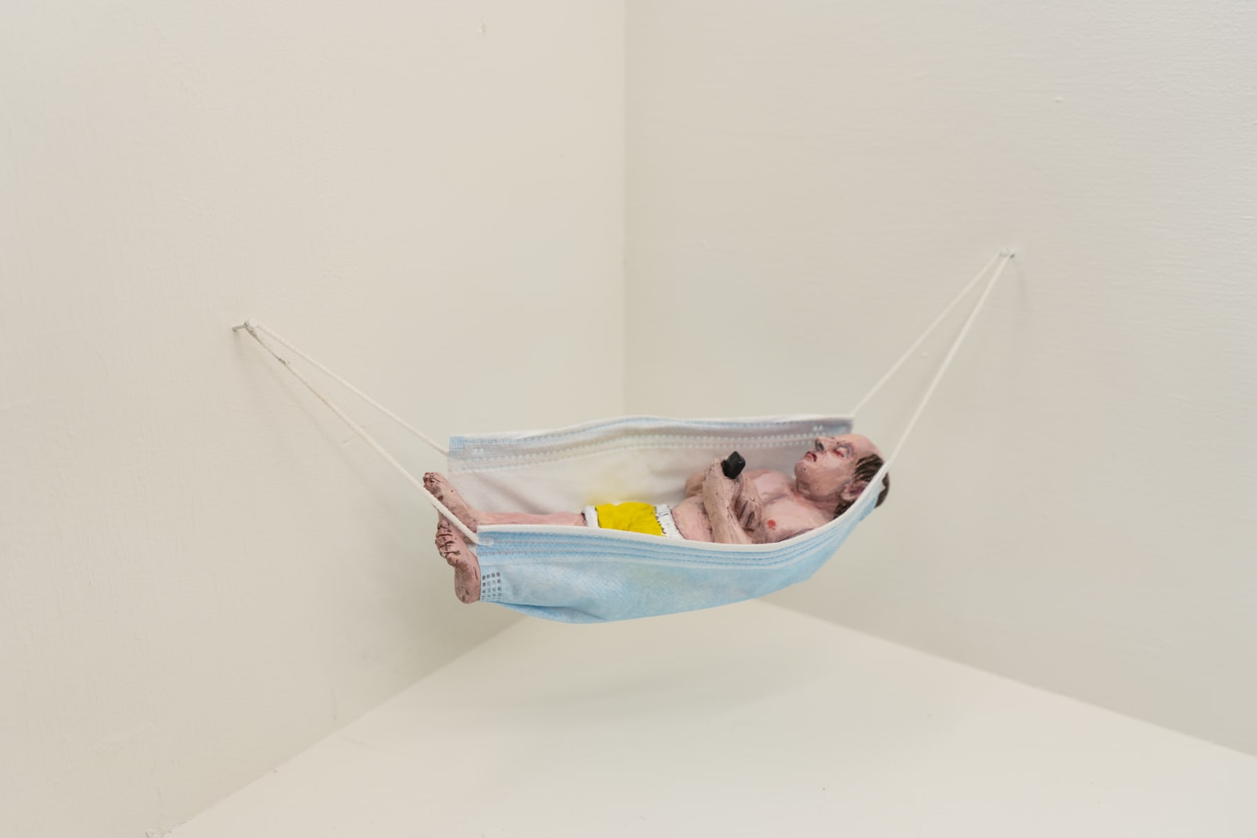 Isaac Cordal, Epicurean I-VII , 2020