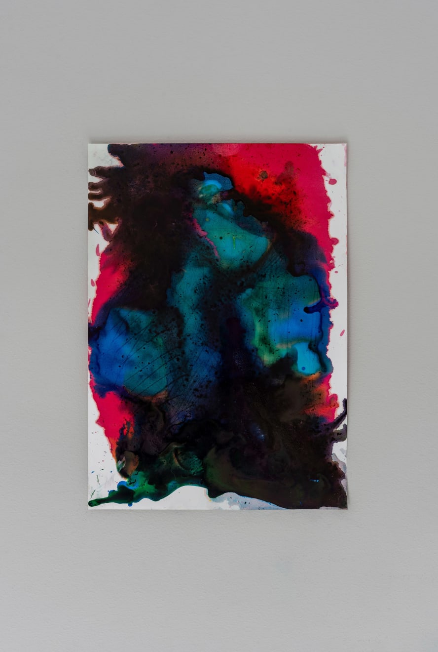 Sophie Hing Yee Cheung, CMYK Painting: Embodies Crystal, 2024