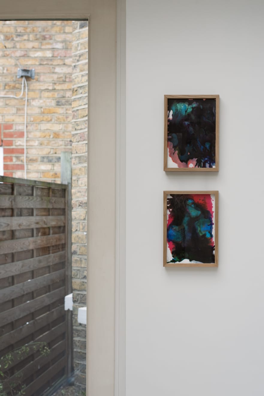 Sophie Hing Yee Cheung, CMYK Painting: Embodies Abalone Shell, 2024