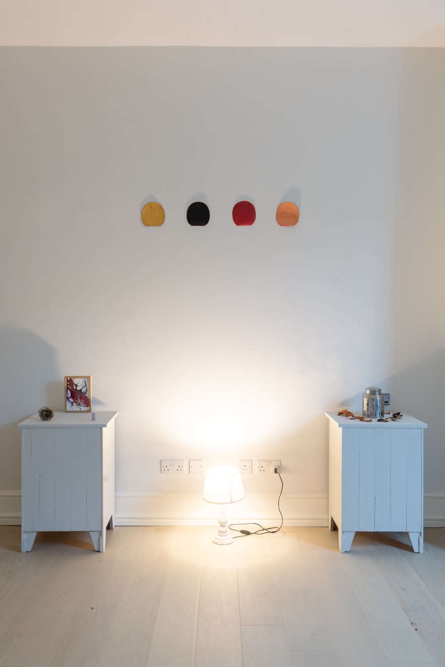 Sophie Hing Yee Cheung, CMYK Painting: Embodies Flower Bud as a Human Heart, 2024
