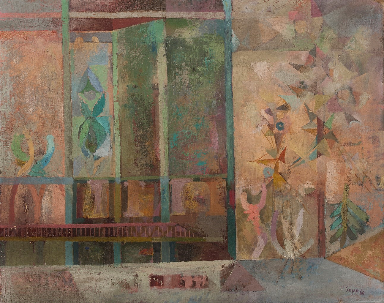 Sepp Baendereck, Florescência, 1960