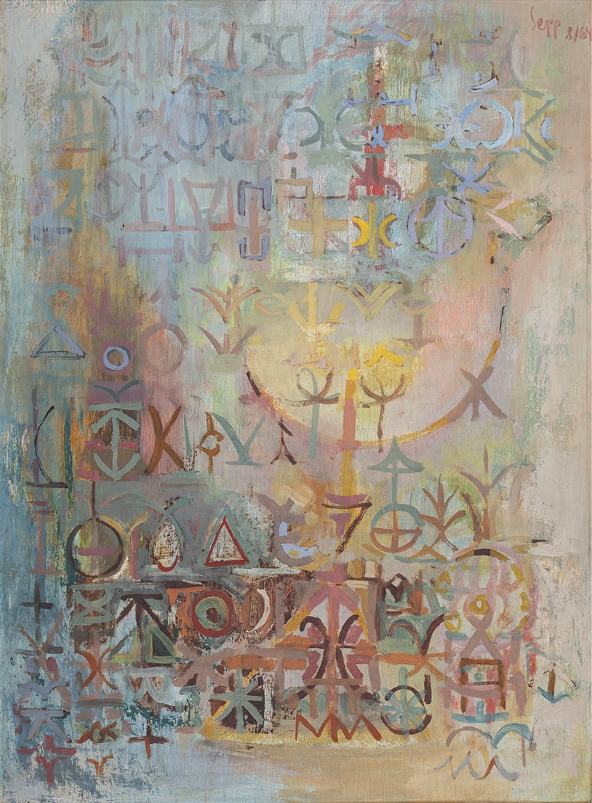 Sepp Baendereck, Luar de Agóleo sobre Telão, 1964