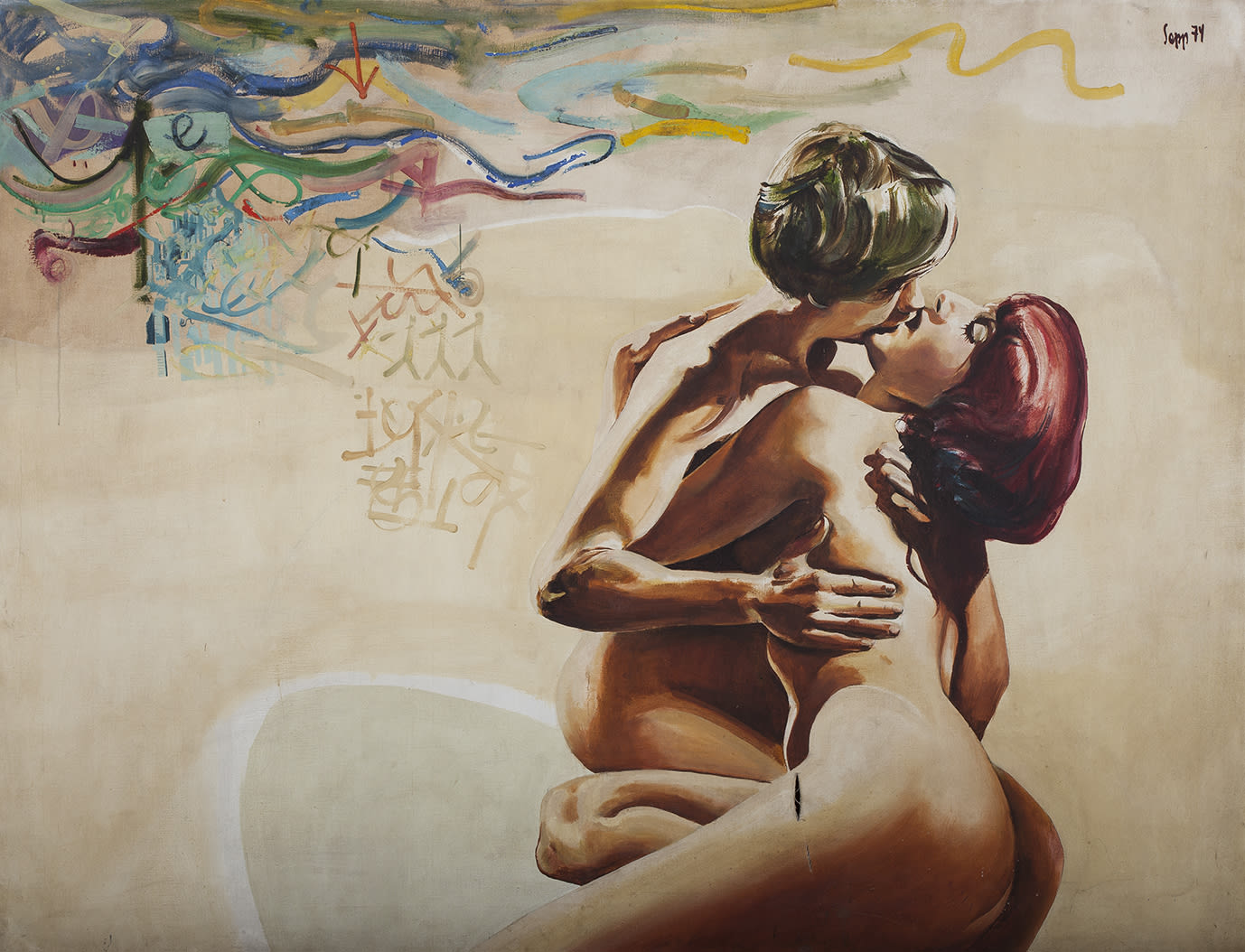 Sepp Baendereck, Os amantes III, 1974