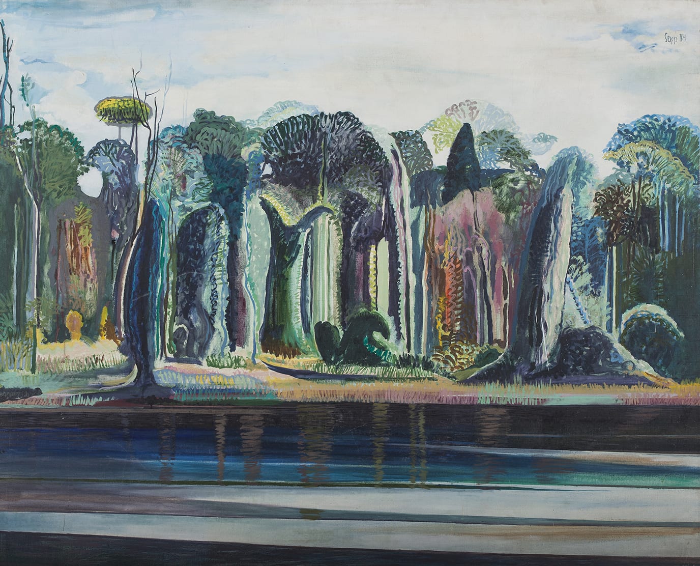 Sepp Baendereck, Na beira do Solimões II, 1984