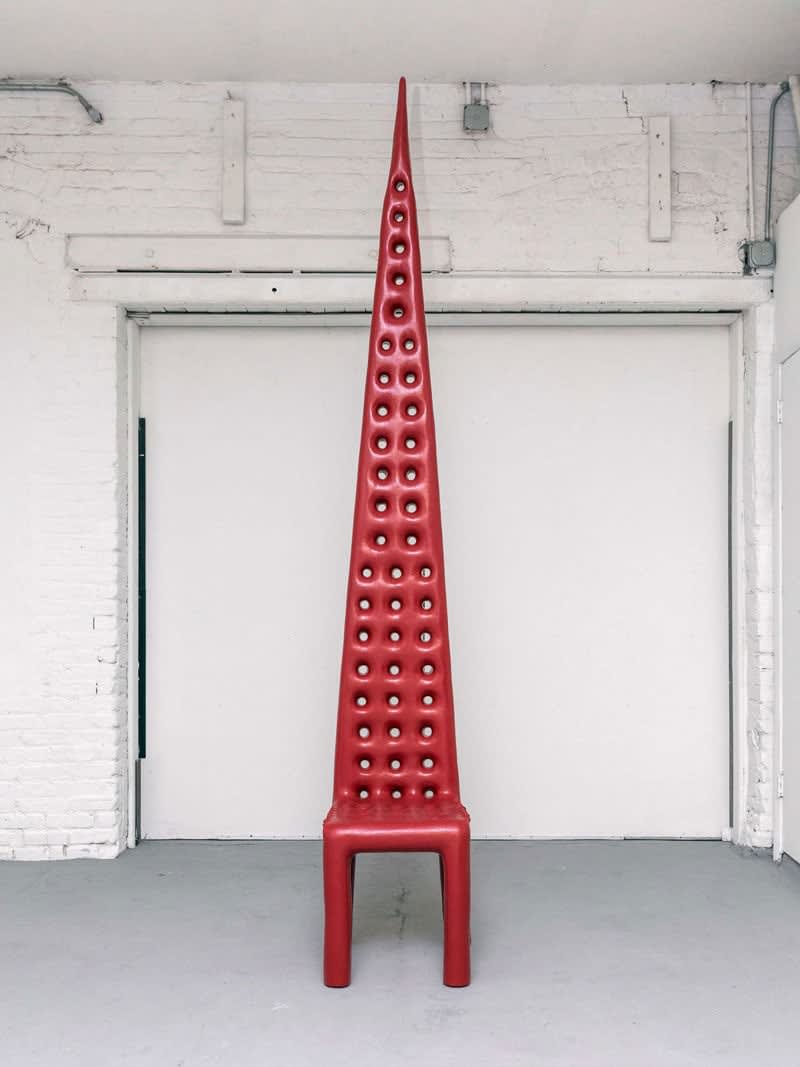 Thomas Barger, Tall Pulpit Chair, 2021