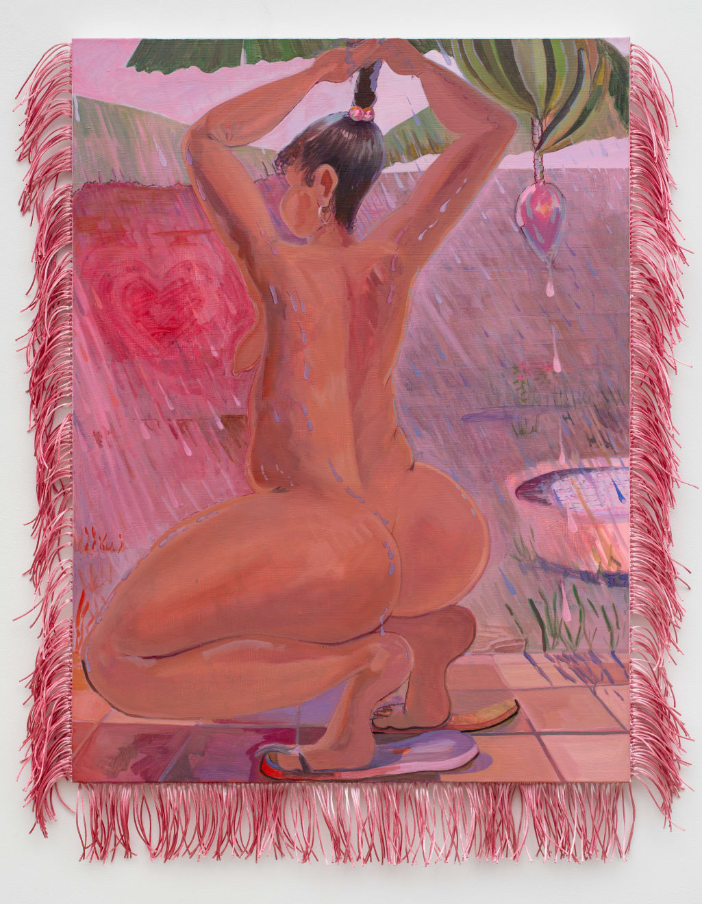 Cielo Felix-Hernandez, Tight-knot, Cold rain, 2021